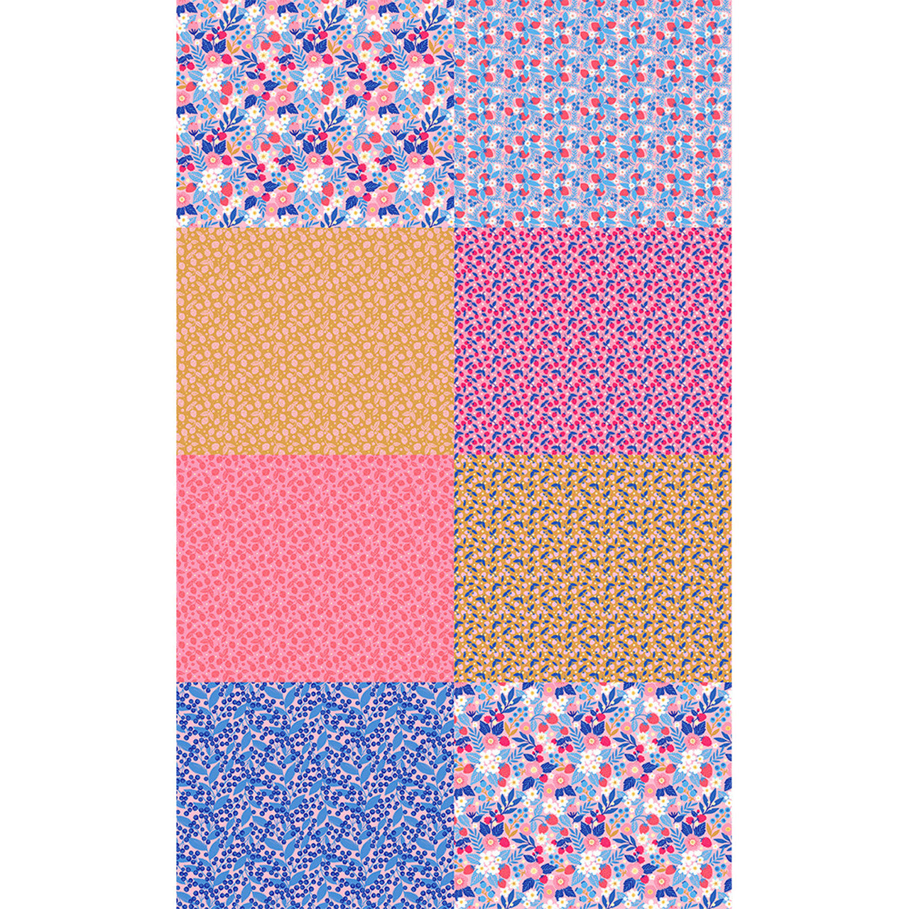 Berries and Blossoms Fat Quarter Bundle