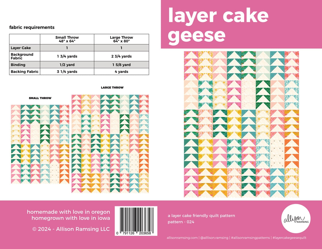 Layer Cake Geese