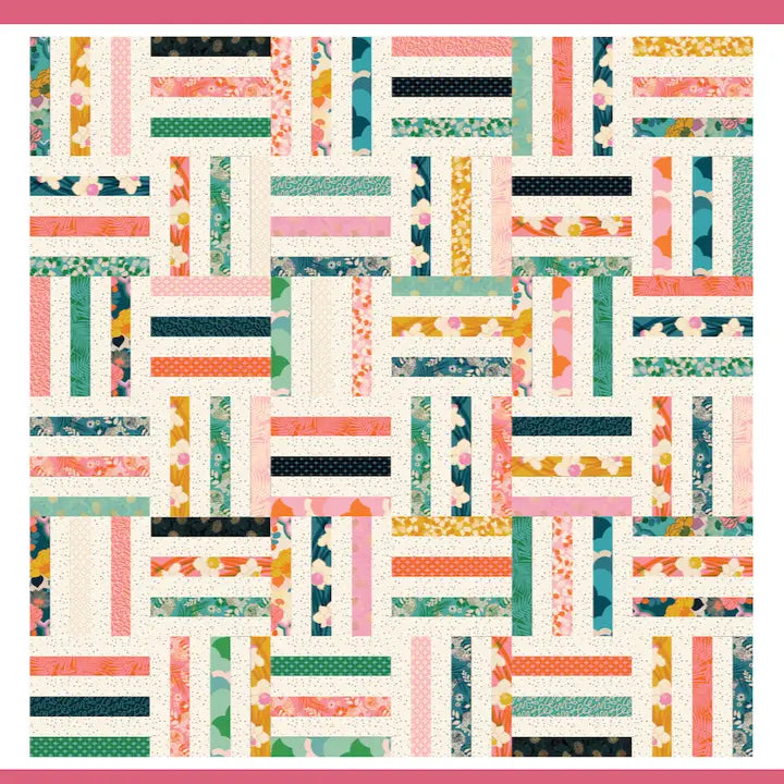 Joyful Stripes 2.0 Quilt Pattern