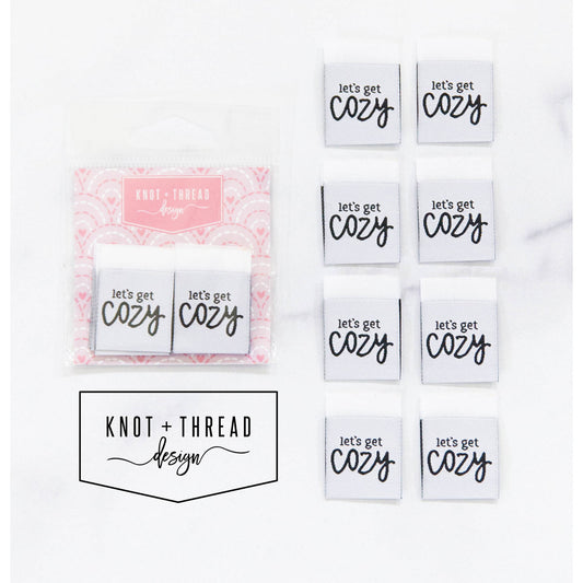 Sew In Labels Let's Get Cozy 1"