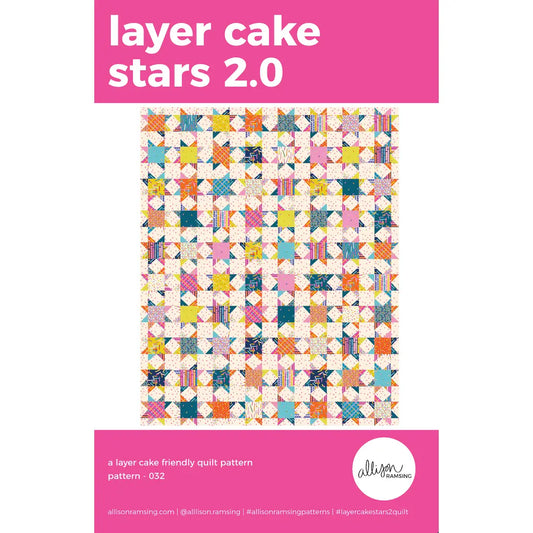 Layer Cake Stars 2.0 Quilt Pattern