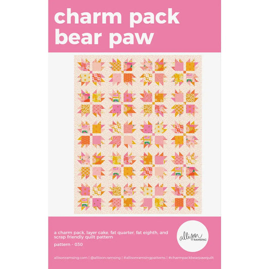 Charm Pack Bear Paw Pattern