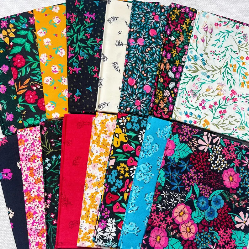 Flower Society Fat Quarter Bundle