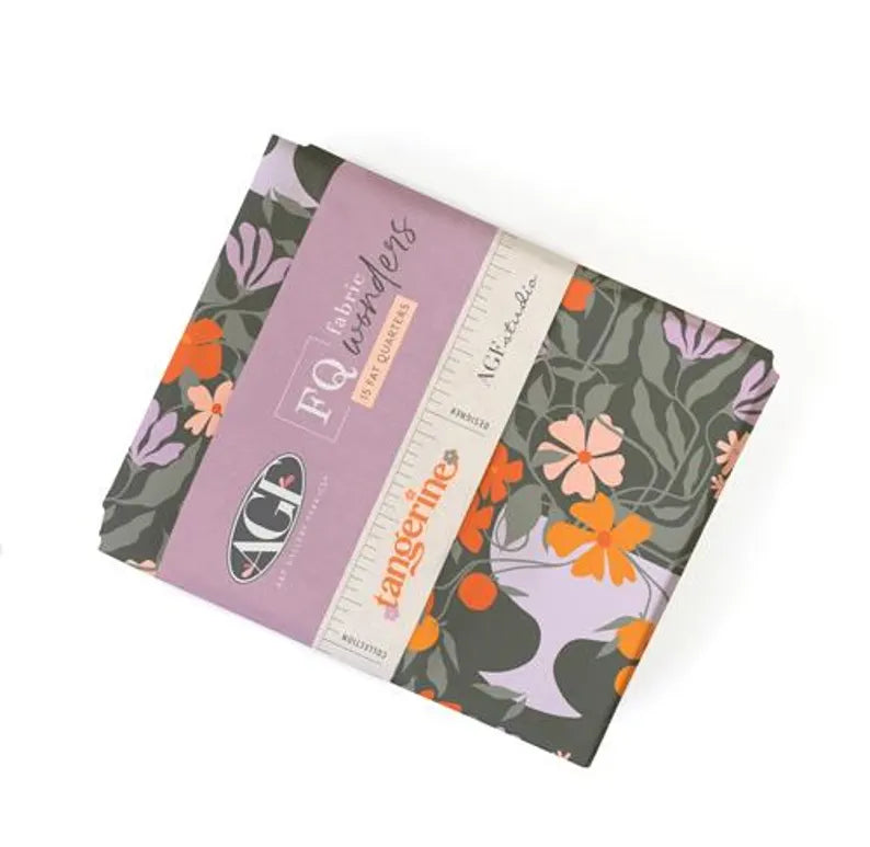 Tangerine - FQ Fabric Wonders Fat Quarter Bundle